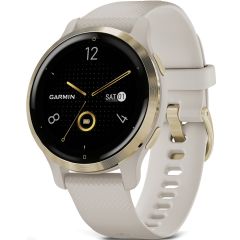 010-02429-11 | Garmin Venu 2S Light Gold Bezel 40 mm watch | Buy Now