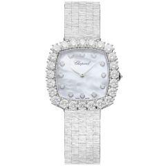 10A386-1106 | Chopard L'Heure Du Diamant Automatic White Gold 30.5 x 30.5 mm watch. Buy Online