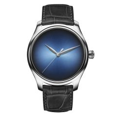 1200-0215 | H. Moser & Cie Endeavour Centre Seconds Concept Funky Blue Fume 40mm watch. Buy Online