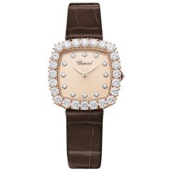 13A386-5107 | Chopard L'Heure Du Diamant Cushion Small 30.5 x 30.5 mm watch. Buy Online