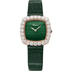 13A386-5111 | Chopard L'Heure Du Diamant Cushion Small 30.5 x 30.5 mm watch. Buy Online