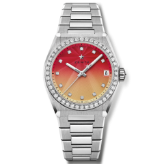 16.9200.670/33.MI001 | Zenith Defy Midnight Sunset Diamonds Automatic 36 mm watch | Buy Now