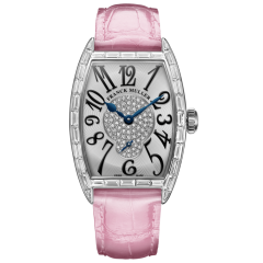 1750 S6 BAG 2P PT WH PNK | Franck Muller Cintree Curvex Diamonds 25.1 x 35.1 mm watch | Buy Now