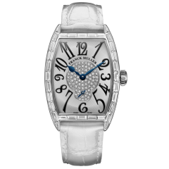 1750 S6 BAG 2P PT WH WH | Franck Muller Cintree Curvex Diamonds 25.1 x 35.1 mm watch | Buy Now