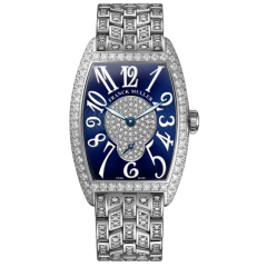 1750 S6 D 2P B PT BL BR | Franck Muller Cintree Curvex Diamonds 25.1 x 35.1 mm watch | Buy Now