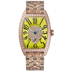 1750 S6 D 2P F 5N YL BR | Franck Muller Cintree Curvex Diamonds 25.1 x 35.1 mm watch | Buy Now