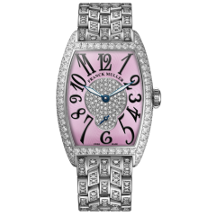 1750 S6 D 2P F OG PNK BR | Franck Muller Cintree Curvex Diamonds 25.1 x 35.1 mm watch | Buy Now
