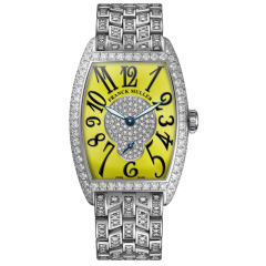 1750 S6 D 2P F OG LGRN BR | Franck Muller Cintree Curvex Diamonds 25.1 x 35.1 mm watch | Buy Now