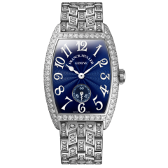 1750 S6 D B PT BL BR | Franck Muller Cintree Curvex Diamonds 25.1 x 35.1 mm watch | Buy Now