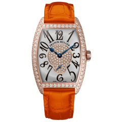 1750 S6 GR D 2P 5N WH OR | Franck Muller Cintree Curvex Diamonds 25.1 x 35.1 mm watch | Buy Now