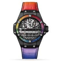911.QD.0123.LR.4099 | Hublot  Big Bang MP-11 Power Reserve 14 Days 3D Carbon Rainbow 45 mm watch. Buy Online