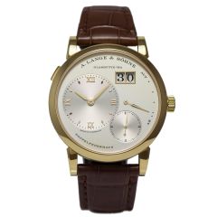 191.021G | A. Lange & Sohne Lange 1 German dial yellow gold watch. Buy Online