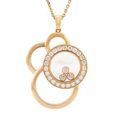 799769-5002 |Buy Online Chopard Happy Dreams Rose Gold Diamond Pendant