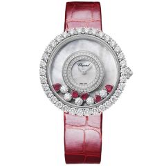 204445-1006 | Chopard Happy Diamonds Joaillerie White Gold Quartz 38 mm watch. Buy Online