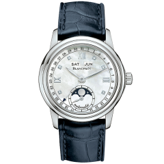 2360-1191A-55B | Blancpain Leman Moonphase Complete Calendar Automatic 34 mm watch. Buy Online