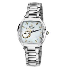 Titoni Miss Lovely Steel Automatic 33.4 x 33 mm 23976 S-DB-502