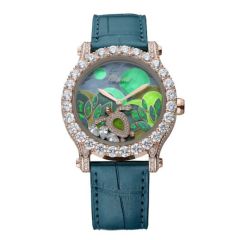 274425-5001 | Chopard Happy Sport Metiers D'Art Diamonds 40 mm watch. Buy Online