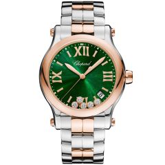278582-6006 | Chopard Happy Sport Diamonds Quartz 36 mm watch. Buy Online