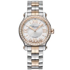 278608-6004 | Chopard Happy Sport Diamonds Automatic 33 mm watch. Buy Online