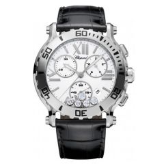 288499-3001 | Chopard Happy Sport Chronograph 42 mm watch. Buy Online
