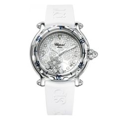 288948-3001 | Chopard Happy Sport Snowflakes 38mm watch. Buy Online