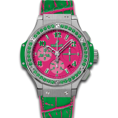 341.SG.7379.LR.1222.POP15 | Hublot Big Bang Steel Apple 41 mm watch. Buy Online