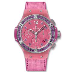 341.XP.2770.NR.1205 | Hublot Big Bang Purple Linen 41 mm watch. Buy Online