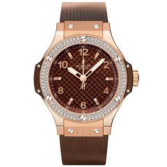 361.PC.3380.RC.1104 | Hublot Big Bang Cappuccino Diamonds 38 mm watch. Buy Online