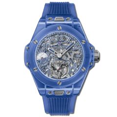 Hublot Big Bang Tourbillon Power Reserve 5 Days Blue Sapphire 45 mm 405.JL.0120.RT