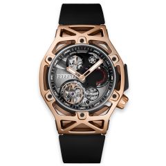408.OI.0123.RX | Hublot Techframe Ferrari Tourbillon Chronograph King Gold 45 mm watch. Buy Online