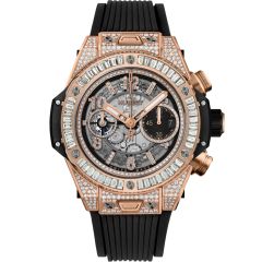 421.OX.1180.RX.0904 | Hublot Big Bang Unico King Gold Jewellery 44 mm watch. Buy Online