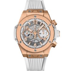 441.OE.2011.RW | Hublot Big Bang Unico King Gold White 42 mm watch. Buy Online