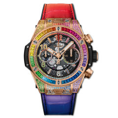 Hublot Big Bang Unico King Gold Rainbow 42mm 441.OX.9910.LR.0999