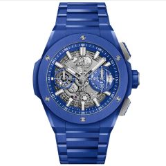451.EX.5129.EX | Hublot Big Bang Integrated Blue Indigo Ceramic 42 mm watch. Buy Online