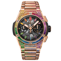 451.OX.1180.OX.3999 | Hublot Big Bang Integrated King Gold Rainbow 42 mm watch. Buy Online