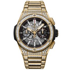 451.VX.1130.VX.9804 | Hublot Big Bang Integral Yellow Gold Jewellery 42 mm watch. Buy Online