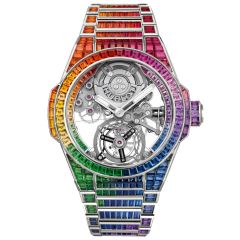 455.WX.9900.WX.9999 | Hublot Big Bang Integral Tourbillon Rainbow 43 mm watch. Buy Online