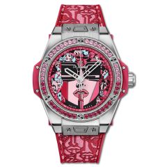 465.SX.1130.VR.1213.LIP19 | Hublot Big Bang One Click Marc Ferrero Steel Red 39 mm watch. Buy Online