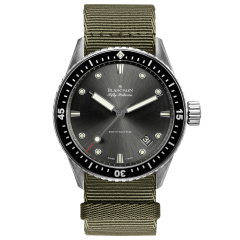 5000-1110-NAKA | Blancpain Fifty Fathoms Bathyscaphe Automatic 43 mm watch. Buy Online