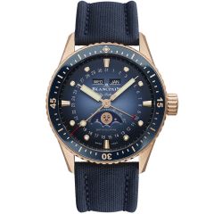 5054-3640-O52B | Blancpain Fifty Fathoms Bathyscaphe Quantieme Complet Phases de Lune 43 mm watch | Buy Now 