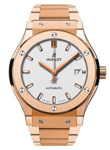 510.OX.2610.OX | Hublot Classic Fusion King Gold Opalin Bracelet 45 mm watch. Buy Online