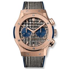 521.OX.2704.NR.ITI17 | Hublot Italia Independent Pieds-De-Poule King Gold 45 mm watch. Buy Online