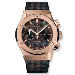 521.OX.2705.NR.ITI17 | Hublot Italia Independent Tartan King Gold 45 mm watch. Buy Online