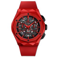 525.CF.0130.RX.ORL19 | Hublot Classic Fusion Aerofusion Chronograph Orlinski Red Ceramic 45 mm watch. Buy Online