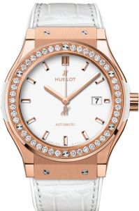 542.OE.2080.LR.1204 | Hublot Classic Fusion King Gold Diamonds 42 mm watch. Buy Online
