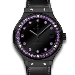 565.CX.1210.VR.1205 | Hublot Classic Fusion Shiny Ceramic Amethyst 38 mm watch. Buy Online