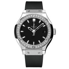 565.NX.1171.RX.1104 | Hublot Classic Fusion Titanium Diamonds 38 mm watch. Buy Online