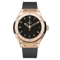 581.OX.1180.RX | Hublot Classic Fusion Quartz King Gold 33 mm watch. Buy Online