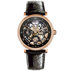 6025AS-3630-55A | Blancpain Villeret Tourbillon Squelette 8 Jours 37.5 mm watch | Buy Now