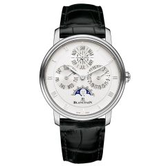 6057-1542-55B | Blancpain Quantieme Perpetuel 38 mm watch. Buy Now